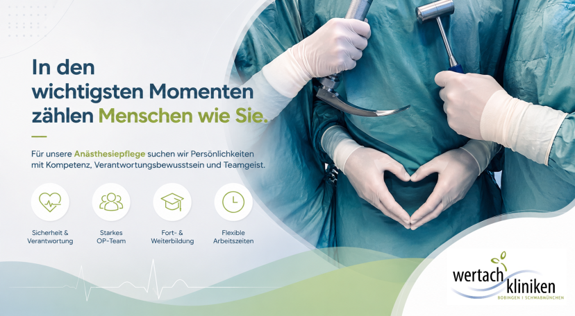 Pflegefachkraft für die Anästhesie / ATA (m/w/d), 1. Bild